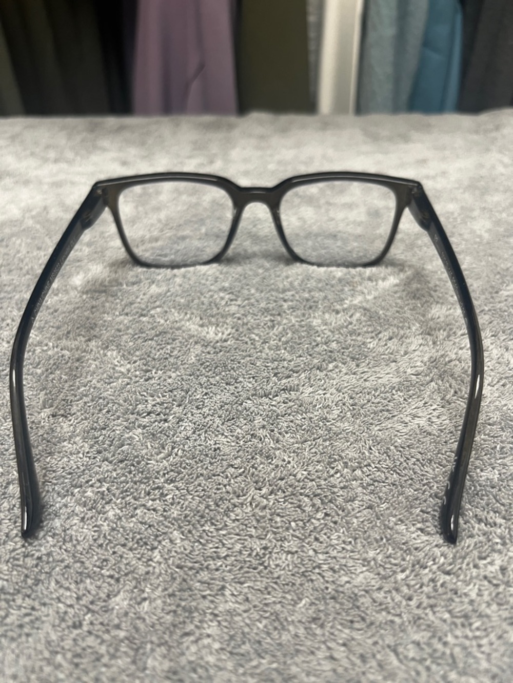 Men's Black Rectangular Reading Glasses - Classic Everyday Style “Lancelot” 1.75 - Picture 5 of 5
